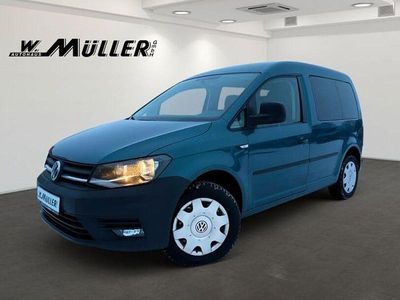 Gebraucht VW Caddy 150 PS (110 kW) 2019 Bambusgarden green Van / Kleinbus