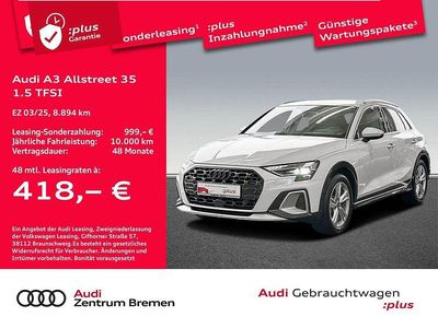Gebraucht Audi A3 Ambiente 150 PS (110 kW) 2025 Gletscherweiß metallic Limousine
