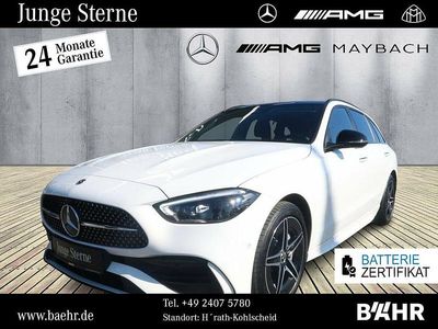 Gebraucht Mercedes C300e AMG 197 PS (144 kW) 2024 Unilack polarweiß Kombi