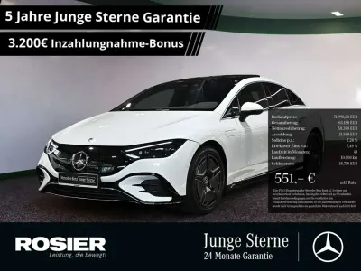 Gebraucht Mercedes EQE500 Premium Plus 300 kW (408 PS) 2025 Weiss / opalithweiß Limousine