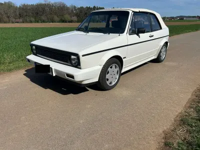 Gebraucht VW Golf Cabriolet Karmann 72 PS (52 kW) 1989 Weiß Cabrio