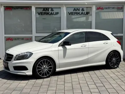 Gebraucht Mercedes A250 AMG line 211 PS (155 kW) 2014 Weiß Kleinwagen