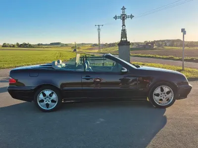 Brugt Mercedes CLK230 197 HK (144 kW) 2001 Lilla Cabriolet