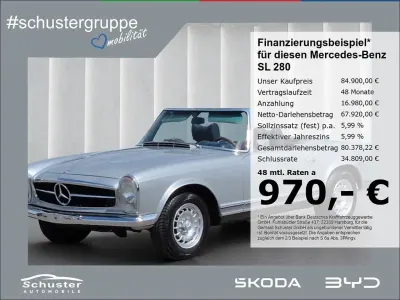 Gebraucht Mercedes SL280 170 PS (125 kW) 1971 Silber Cabrio