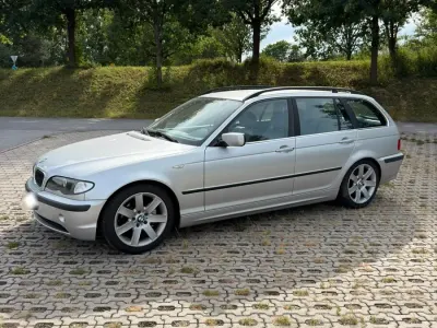 Gebraucht BMW 320 170 PS (125 kW) 2001 Silber Kombi