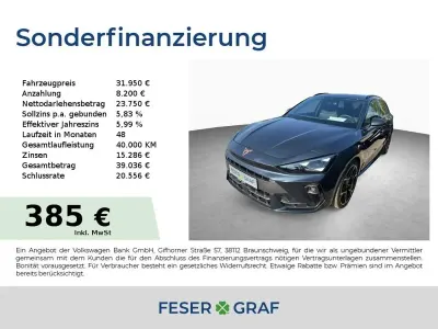 Gebraucht Cupra Leon 150 PS (110 kW) 2025 Magnetic grau metallic Kombi