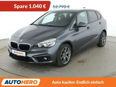 Gebraucht BMW 214 Active Tourer Basis 95 PS (69 kW) 2015 Gray Van / Kleinbus