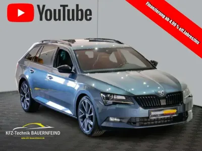 Gebraucht Skoda Superb SportLine 190 PS (139 kW) 2017 Grau Kombi