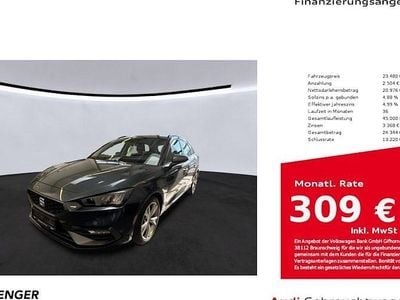 Usata Seat Leon ST FR 150 CV (110 kW) 2023 Grigio Station wagon