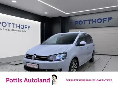 Gebraucht VW Sharan Highline 150 PS (110 kW) 2018 Silber Van / Kleinbus