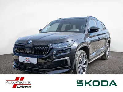 Gebraucht Skoda Kodiaq SportLine 239 PS (175 kW) 2022 Schwarz / blackmagic (metallic) SUV
