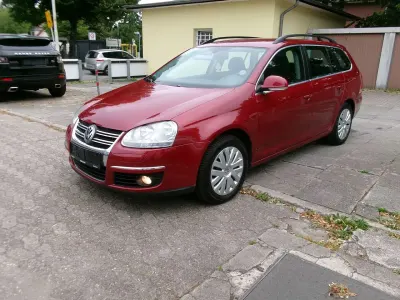 Gebraucht VW Golf V Highline 160 PS (117 kW) 2008 Rot Kombi