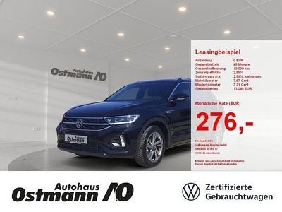 Gebraucht VW T-Roc R-line 150 PS (110 kW) 2024 Schwarz SUV
