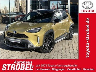 Gebraucht Toyota Yaris Hybrid Advance 116 PS (85 kW) 2021 Warm gold metallic, dach schwarz