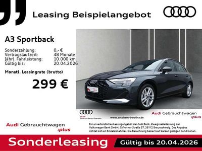 Gebraucht Audi A3 Sport 150 PS (110 kW) 2025 Grau Limousine