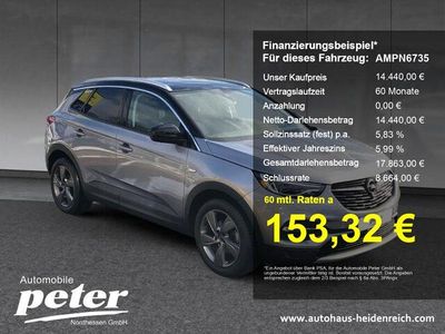 Gebraucht Opel Grandland X 131 PS (96 kW) 2019 Silber SUV