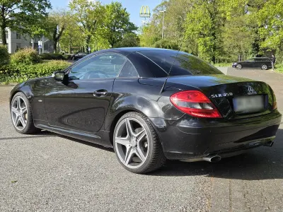 Gebraucht Mercedes SLK350 272 PS (200 kW) 2007 Schwarz Cabrio