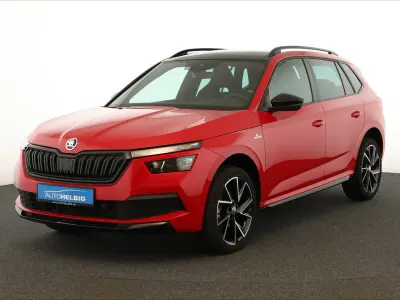 Gebraucht Skoda Kamiq Monte Carlo 150 PS (110 kW) 2023 Velvet red metallic SUV