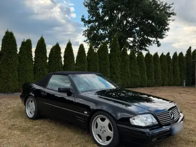 Gebraucht Mercedes SL280 193 PS (141 kW) 1997 Schwarz Cabrio