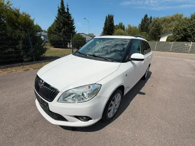 Gebraucht Skoda Fabia 86 PS (63 kW) 2014 Weiß Kombi