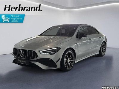 Gebraucht Mercedes CLA35 AMG AMG 306 PS (225 kW) 2024 Metalliclack hightechsilber Coupé