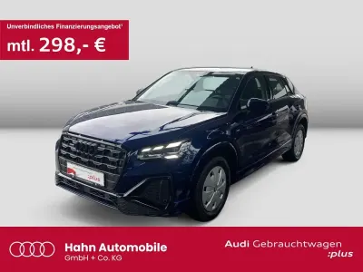 Gebraucht Audi Q2 S-Line 150 PS (110 kW) 2023 Navarrablau metallic SUV