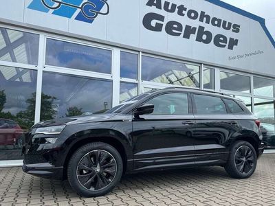 gebraucht Skoda Karoq 2.0 TSI 4x4 DSG Sportline LEDER PANO Standhzg.