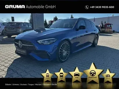 Gebraucht Mercedes C180 AMG 170 PS (125 kW) 2024 Lack spektralblau Kombi