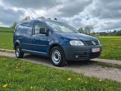 Second-hand VW Caddy 102 CP (75 kW) 2010 Albastru Monovolum