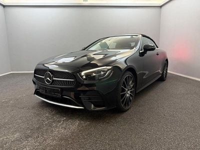 Schwarz Gebraucht 2021 Mercedes E400 AMG line Cabrio | 46.599 € (Guter Preis)