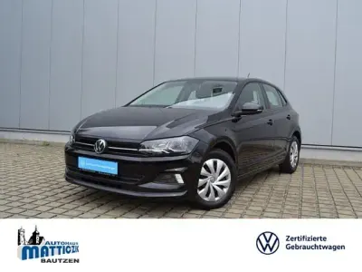 Gebraucht VW Polo Comfortline 65 PS (47 kW) 2018 Schwarz (metallic) Kleinwagen