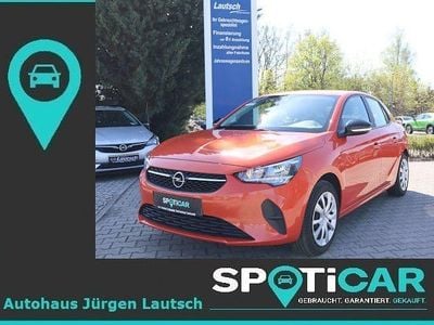 Usata Opel Corsa-e Edition 100 kW (136 CV) 2022 Arancione Utilitaria