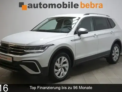 Gebraucht VW Tiguan Allspace Life 200 PS (147 kW) 2022 Pure white SUV