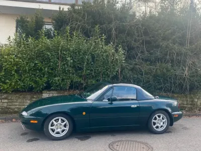 Gebraucht Mazda MX5 90 PS (66 kW) 1995 Grün Cabrio