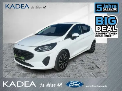 Second-hand Ford Fiesta Titanium 125 CP (91 kW) 2022 Alb Hatchback