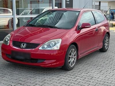 Second-hand Honda Civic 90 CP (66 kW) 2004 Roșu Coupe