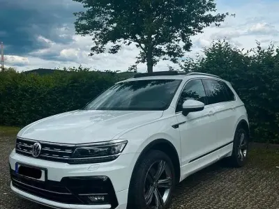 Gebraucht VW Tiguan R-line 190 PS (139 kW) 2019 Weiß SUV