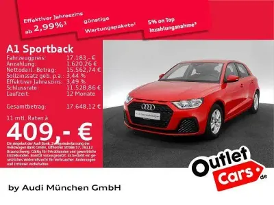 Gebraucht Audi A1 Sportback Sport 95 PS (69 kW) 2022 Rot Kleinwagen
