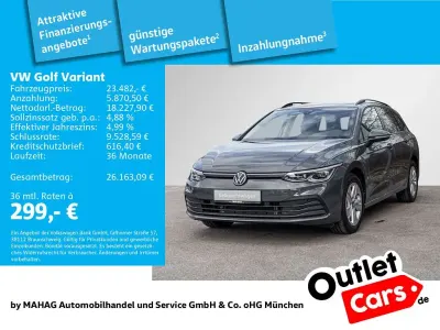 Second-hand VW Golf VIII Life 131 CP (96 kW) 2023 Gri Break