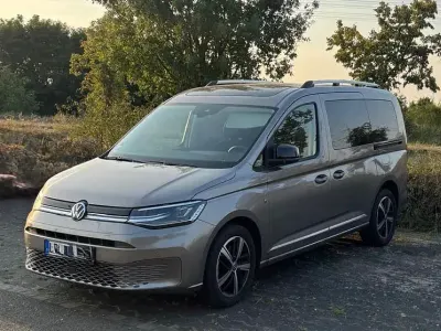 Gebraucht VW Caddy Maxi Style 114 PS (83 kW) 2021 Beige Van / Kleinbus