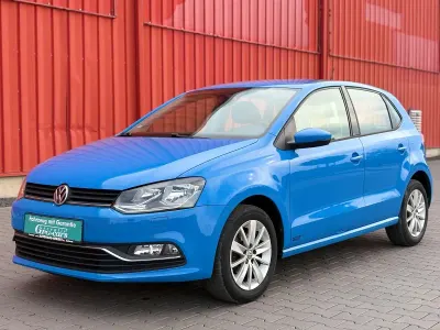 Gebraucht VW Polo 75 PS (55 kW) 2015 Blau Kleinwagen