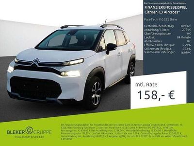 Weiss Gebraucht 2023 Citroën C3 Limousine | 13.670 € (Fairer Preis)