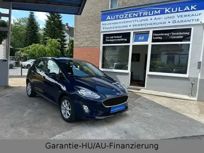 Gebraucht Ford Fiesta 71 PS (52 kW) 2018 Blau Kleinwagen