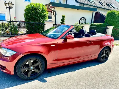 Gebraucht BMW 120 Cabriolet 170 PS (125 kW) 2008 Rot Cabrio