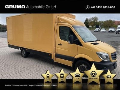 Usata Mercedes Sprinter 163 CV (119 kW) 2017 Giallo Furgone
