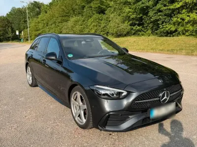 Gebraucht Mercedes C200 AMG line 204 PS (150 kW) 2021 Grau Kombi
