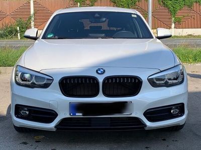 gebraucht BMW 118 i Sportline, Automatik, Weiß Metallic