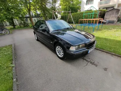 Brugt BMW 316 105 HK (77 kW) 2000 Sort Coupe