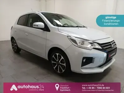 Begagnad Mitsubishi Space Star 80 HK (58 kW) 2023 Vit Halvkombi