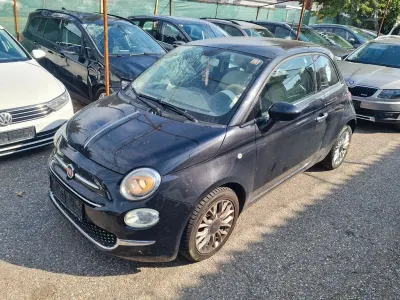 Gebraucht Fiat 500 Lounge 69 PS (50 kW) 2017 Schwarz